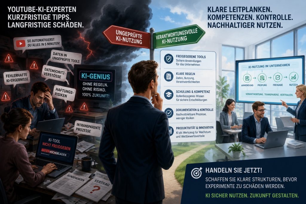 Warum KMU jetzt Governance statt Aktionismus brauchen